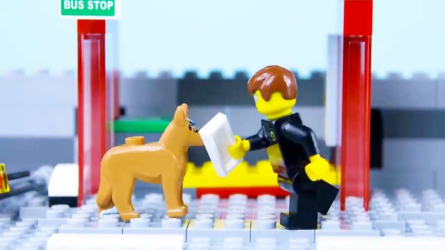 کارتون لگو آجری ها Lego Bricks - قسمت 12 - سقوط شهر